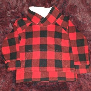 Old Navy Red and Black Checkered Jacket